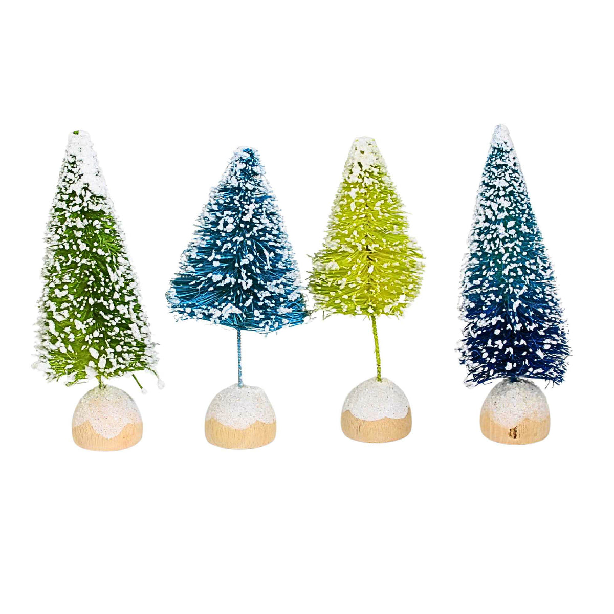 Craftoutlet.Com Mini Flocked Sisal Trees - - SBKGifts.com