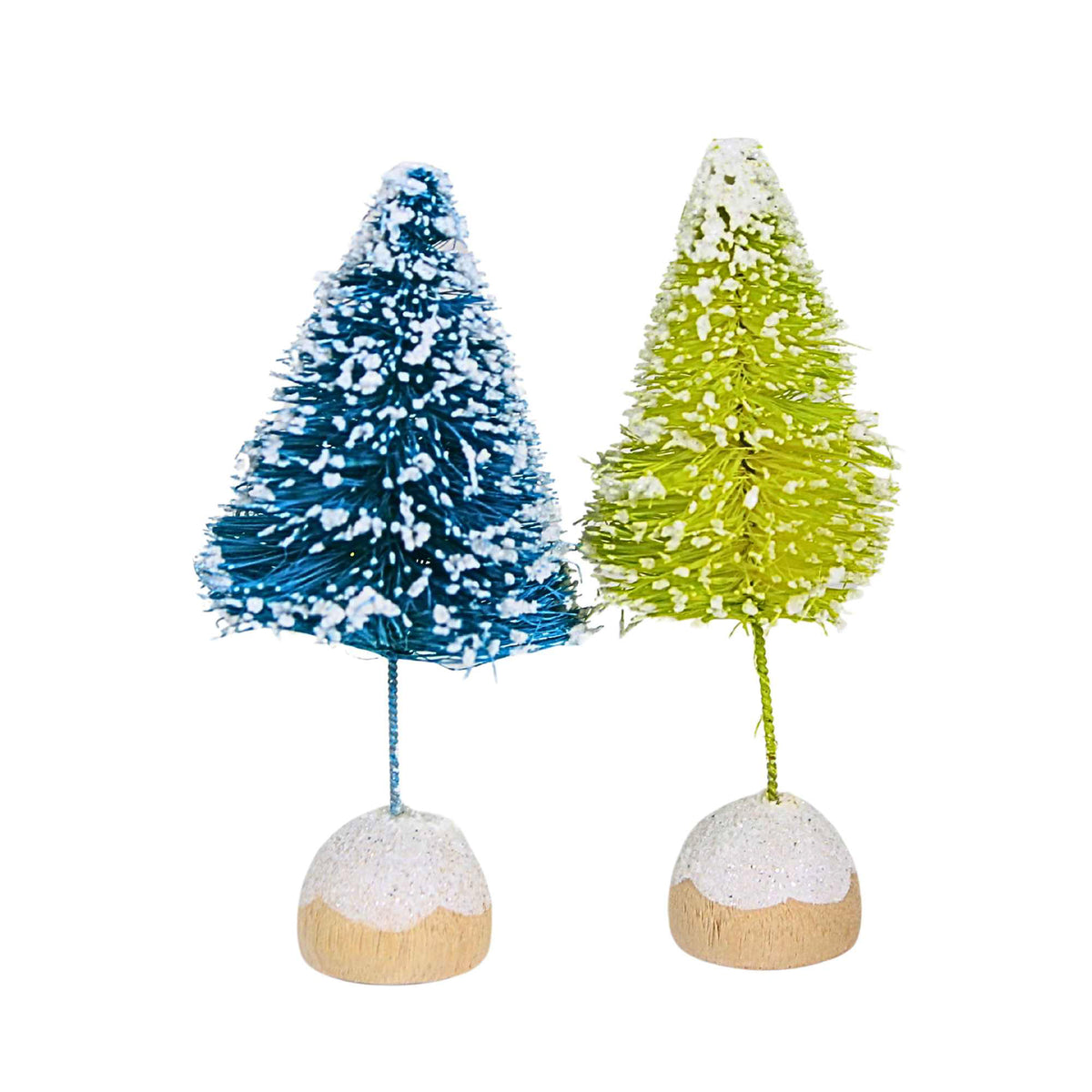 Craftoutlet.Com Mini Flocked Sisal Trees - - SBKGifts.com