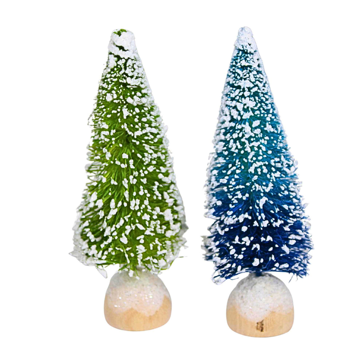 Craftoutlet.Com Mini Flocked Sisal Trees - - SBKGifts.com