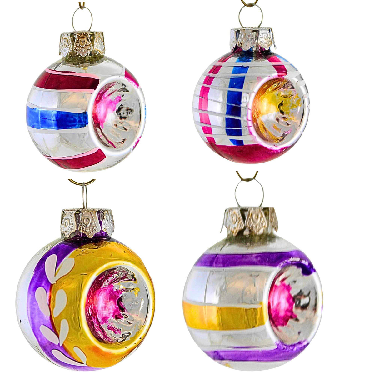 66713 Heirloom Mini Ornament Set/4 GO0904