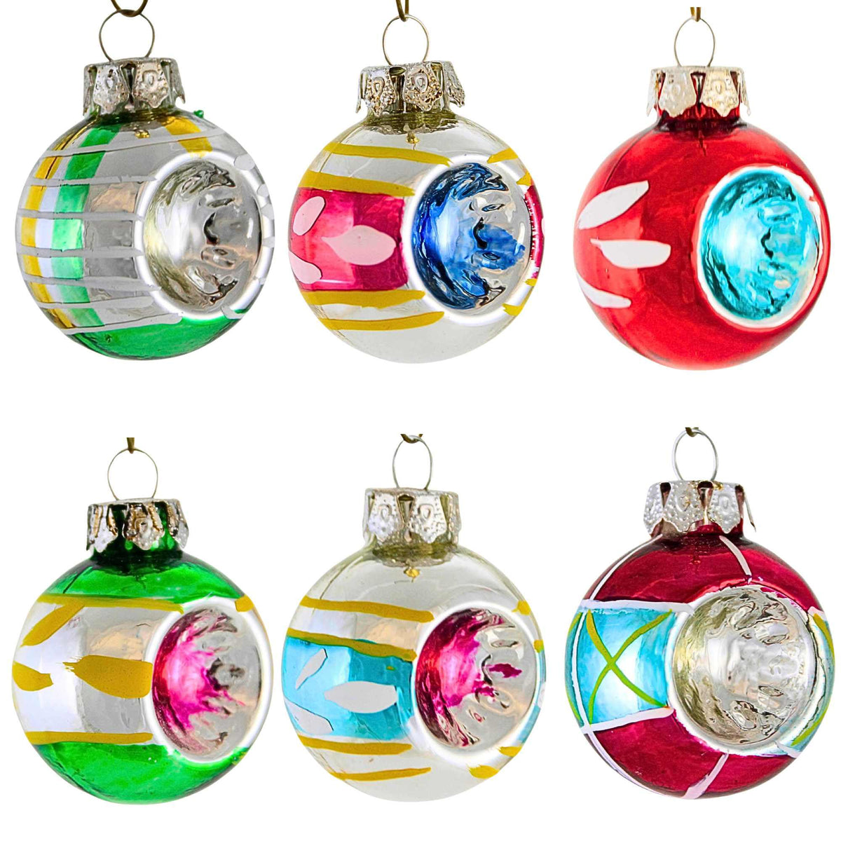66715 Heirloom Mini Ornament Set/6 GO0906
