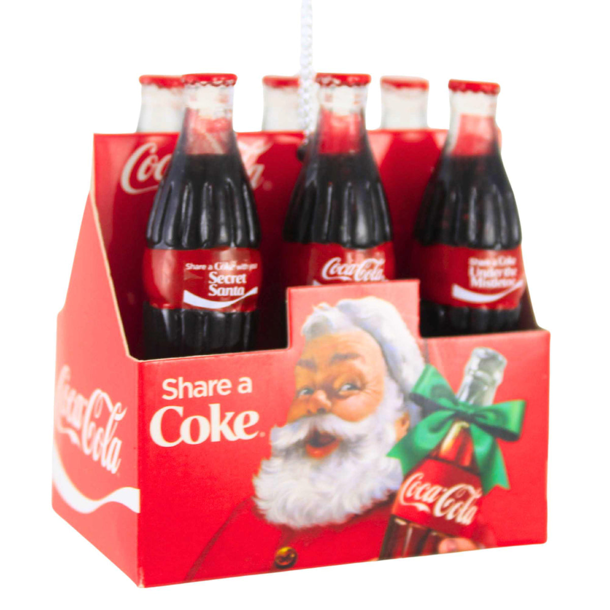 Kurt S. Adler Santa Cola 6Pk Bottles - - SBKGifts.com