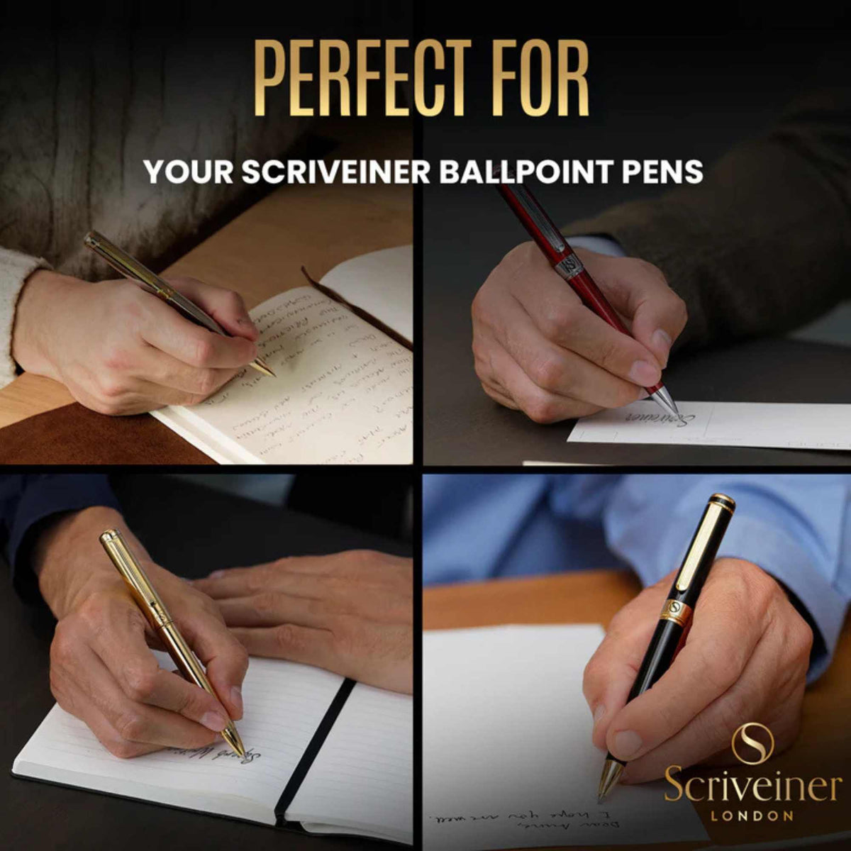 Scriveriner Ballpoint Ink Refills - - SBKGifts.com
