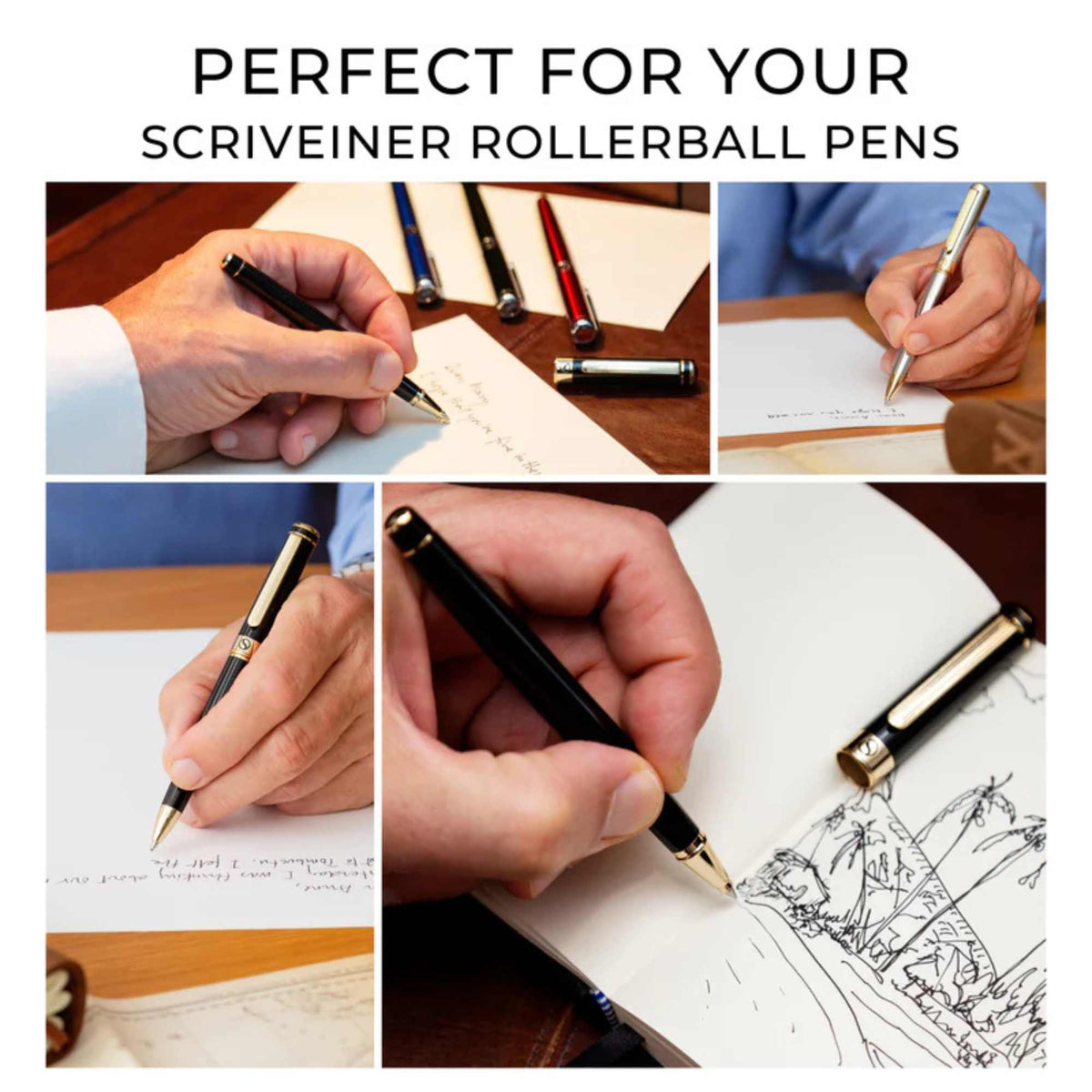 Scriveiner Rollerball Ink Refills - - SBKGifts.com