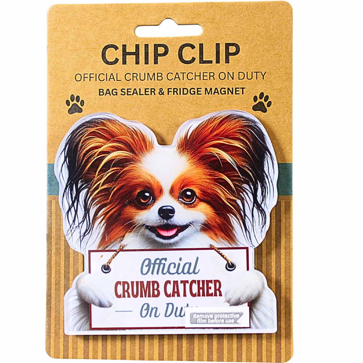 E & S Imports Papillon Chip Clip - - SBKGifts.com