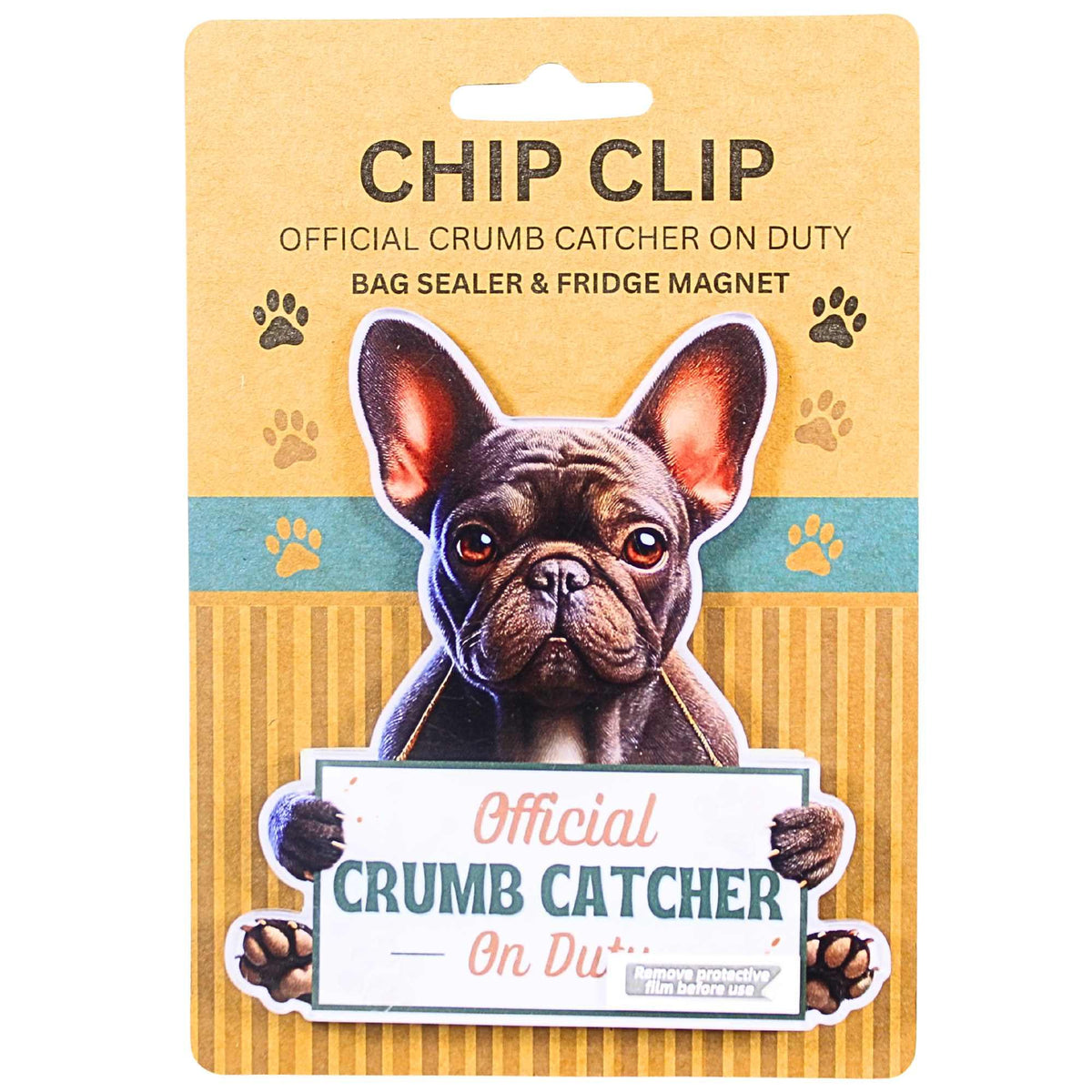 E & S Imports Black French Bulldog Chip Clip - - SBKGifts.com