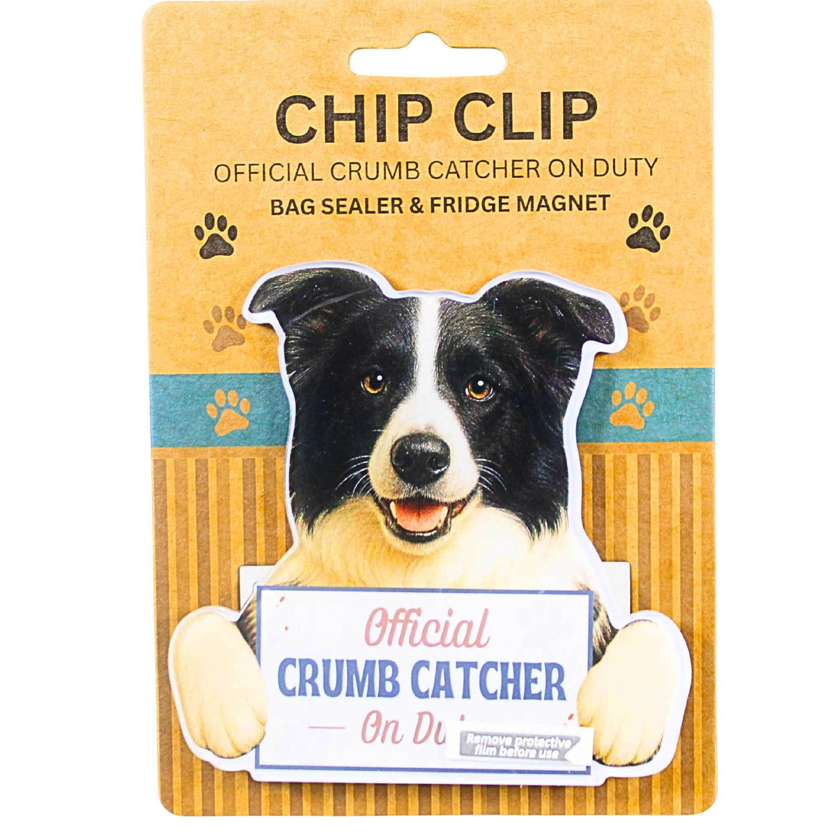 E & S Imports Border Collie Chip Clip - - SBKGifts.com