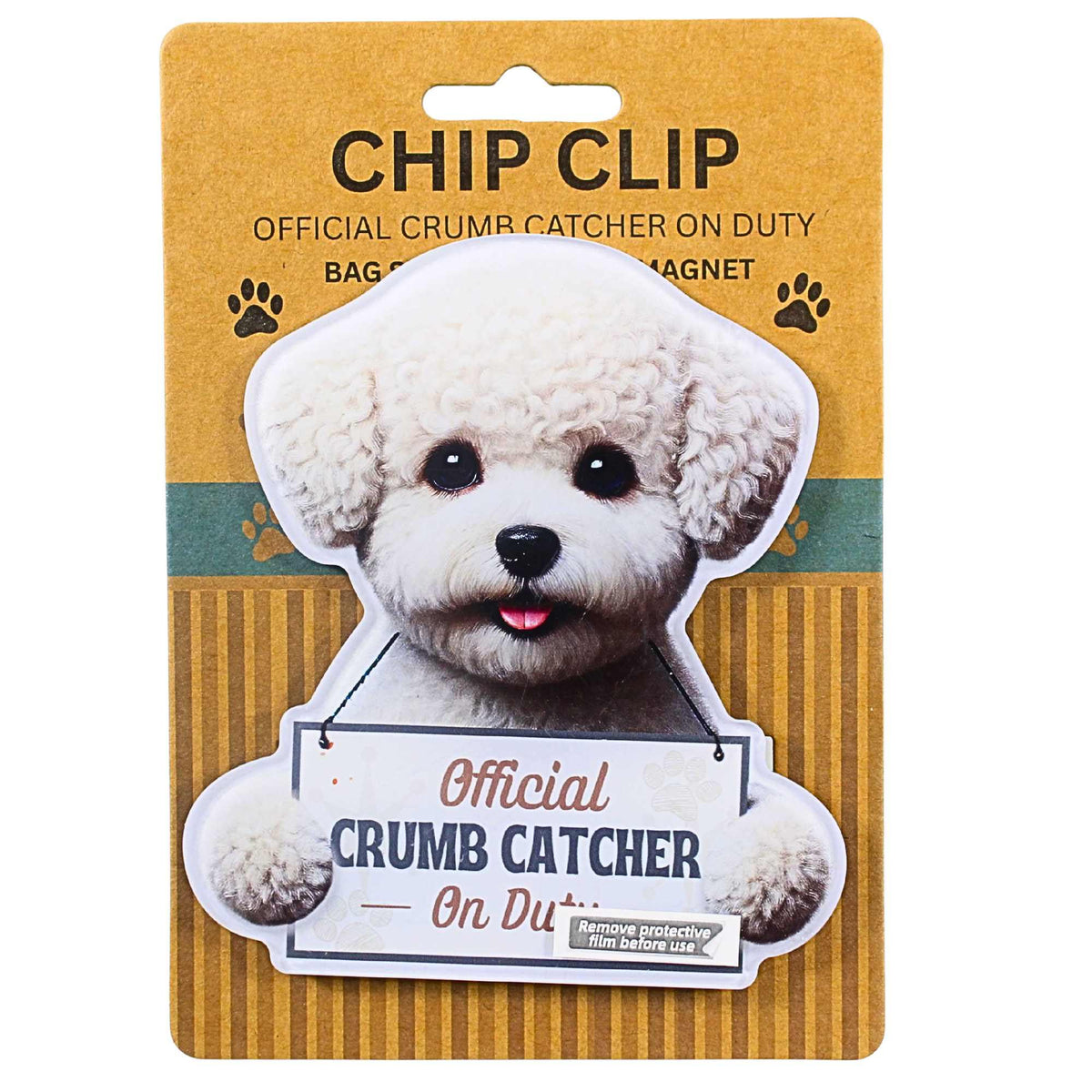 E & S Imports Bichon Frise Chip Clip - - SBKGifts.com