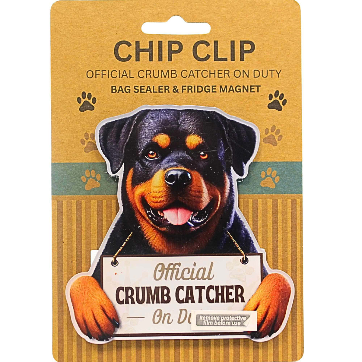 E & S Imports Rottweiler Chip Clip - - SBKGifts.com