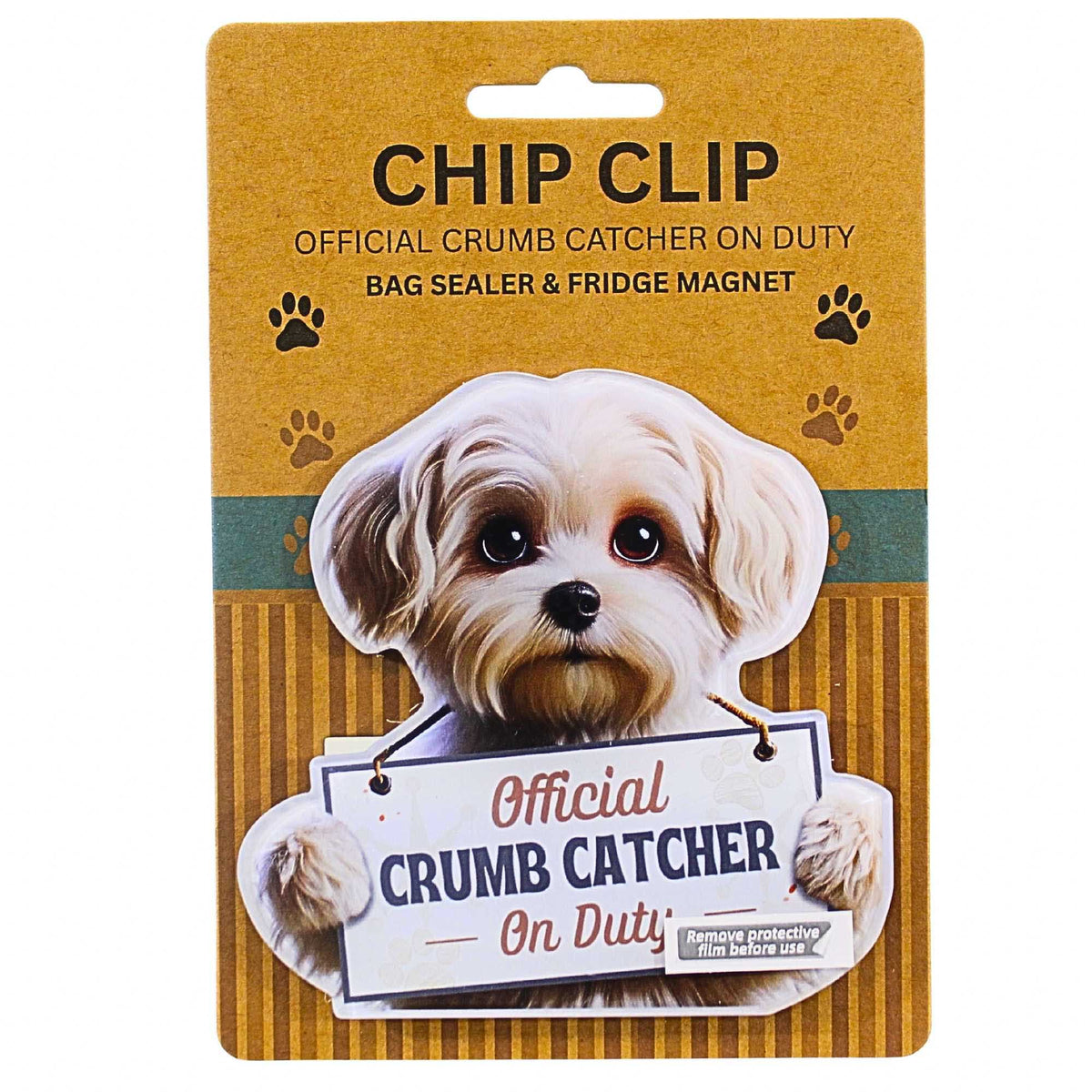 E & S Imports Maltese Chip Clip - - SBKGifts.com