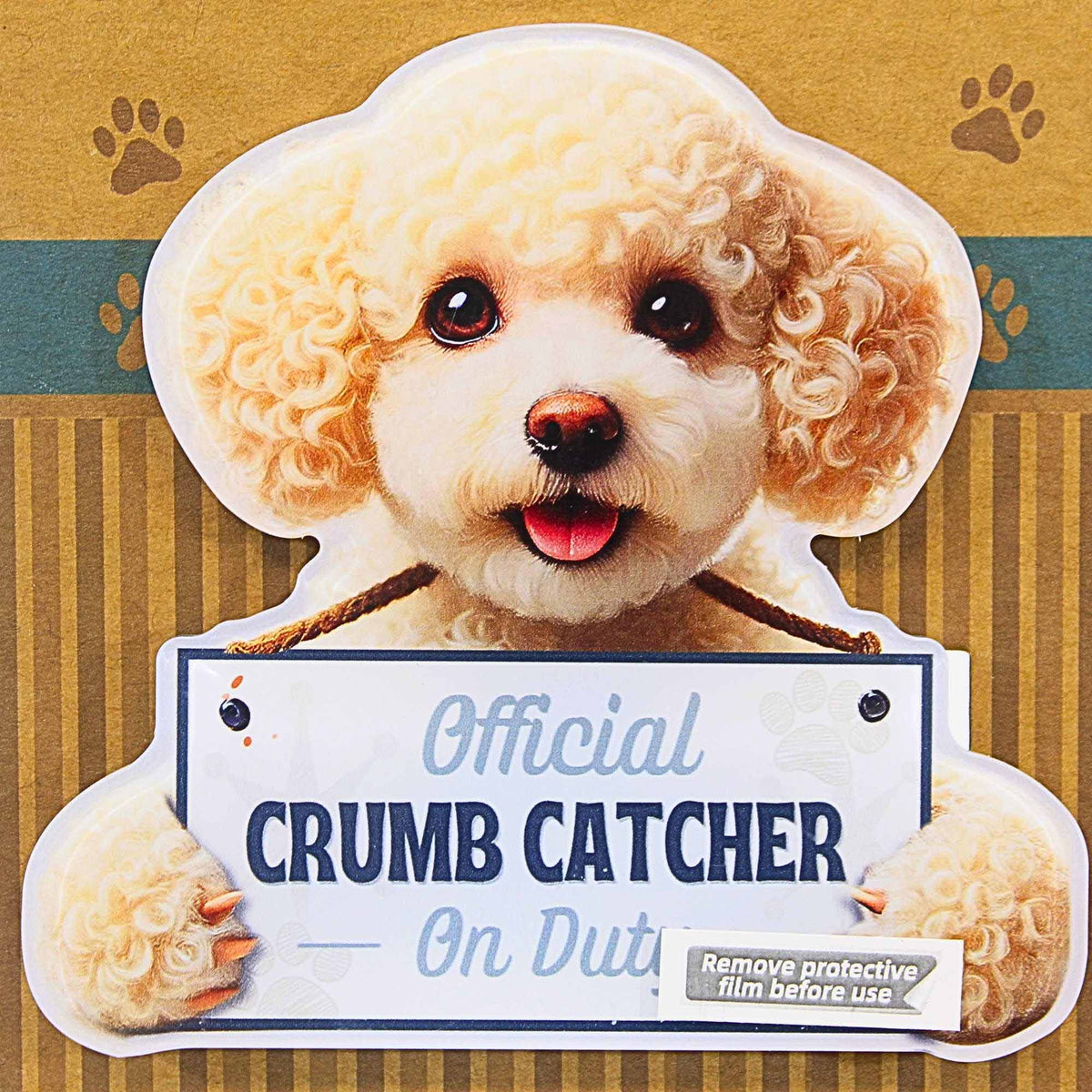 66794 White Poodle Chip Clip 24728