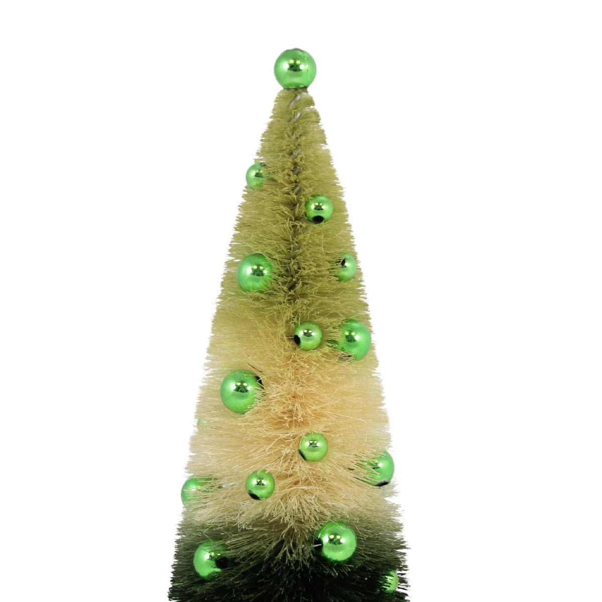 Bethany Lowe Green Tri Color Bottle Brush Tree - - SBKGifts.com