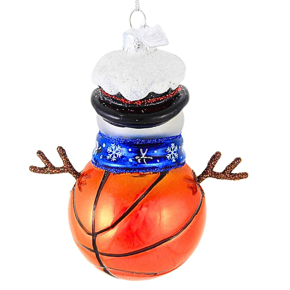 Noble Gems Basketball Snowman - - SBKGifts.com