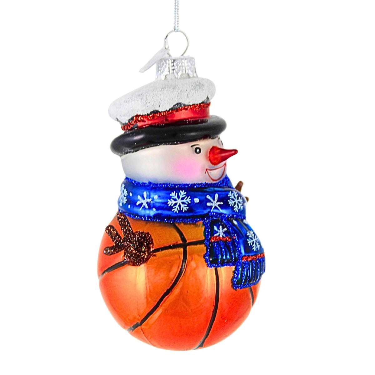 Noble Gems Basketball Snowman - - SBKGifts.com