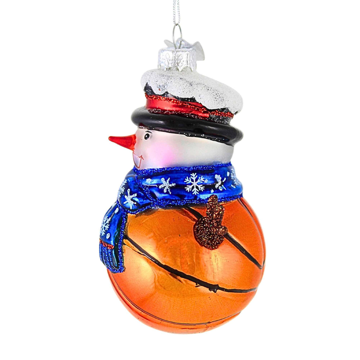 Noble Gems Basketball Snowman - - SBKGifts.com