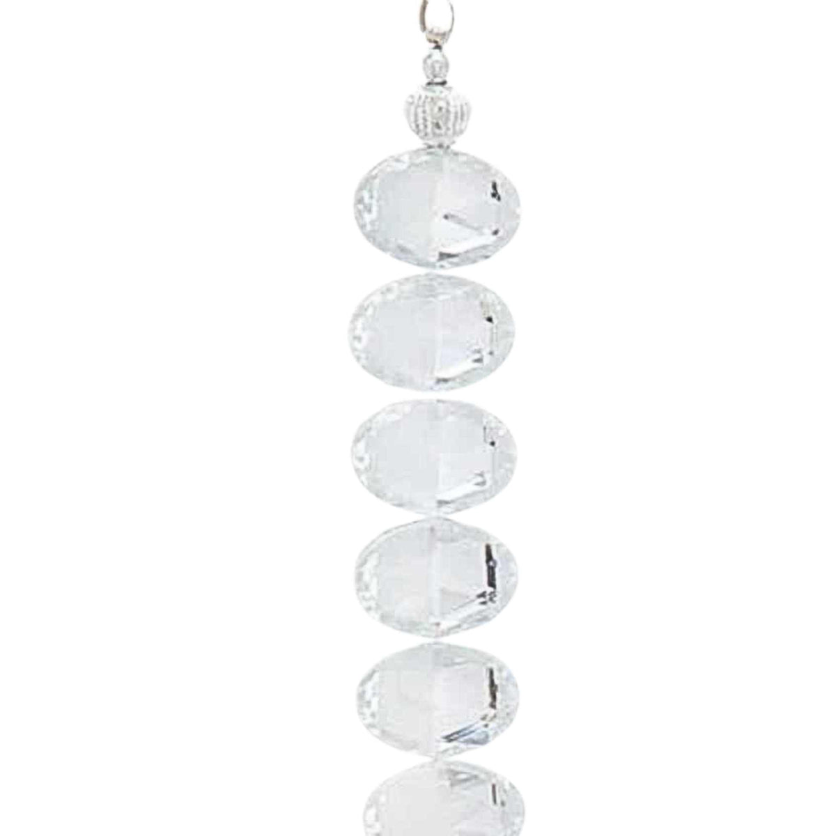 Kurt S. Adler Clear Jeweled Ornament With Dangle - - SBKGifts.com