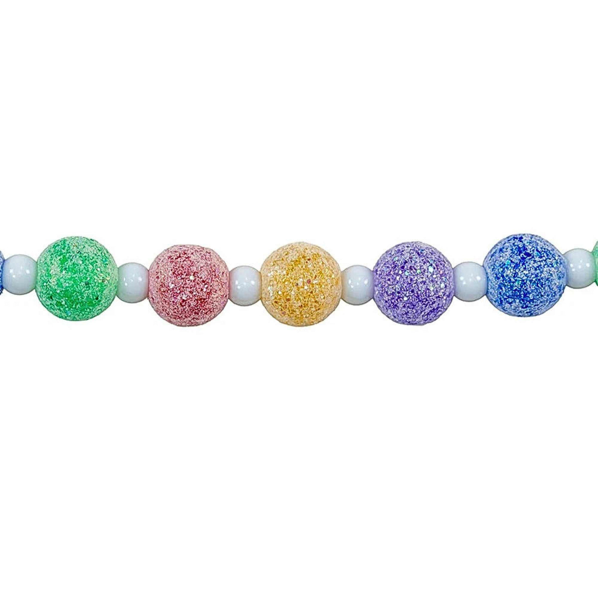 Kurt S. Adler Frosted Iridescent Candy Garland - - SBKGifts.com