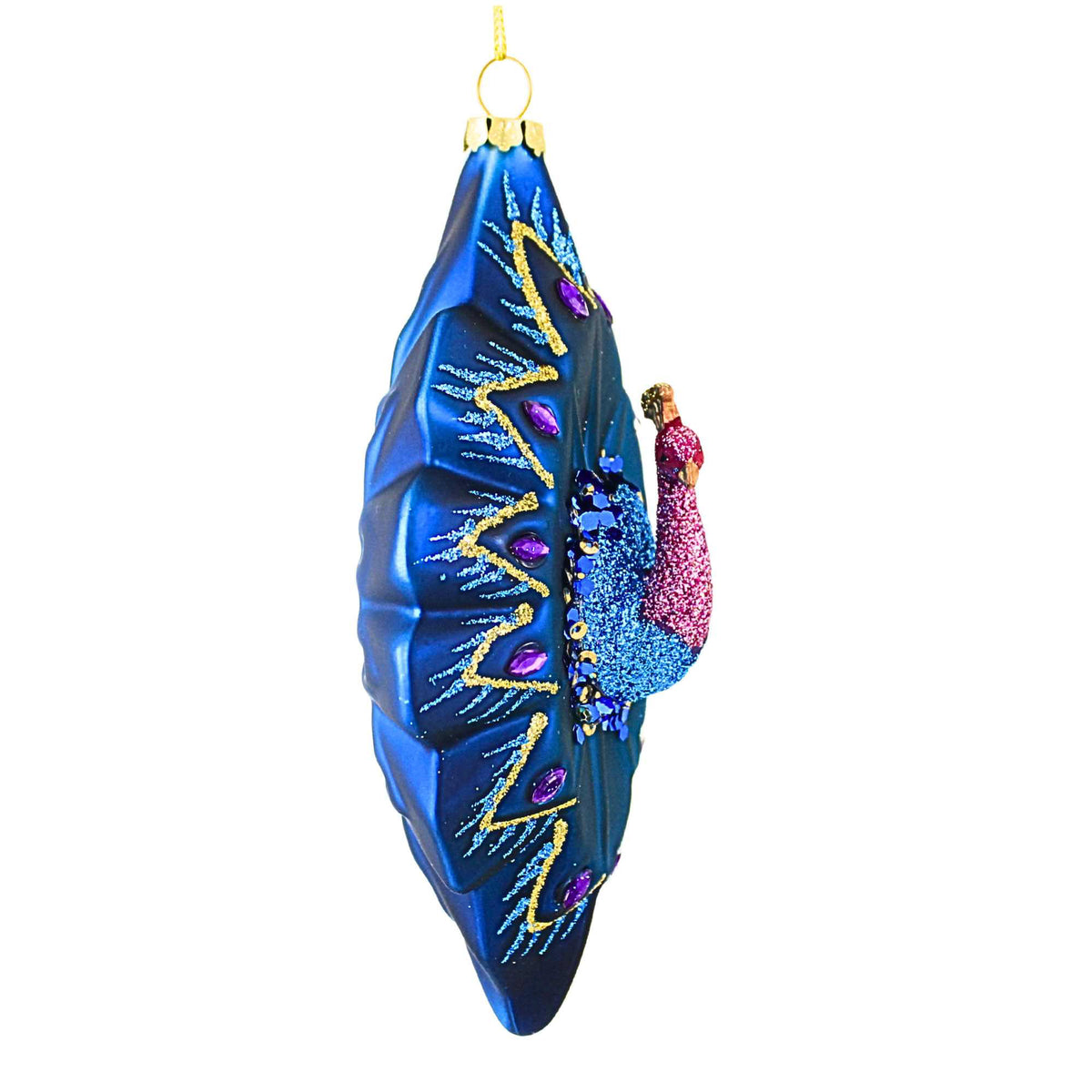 Kurt S. Adler Jeweled Peacock  Ornament - - SBKGifts.com