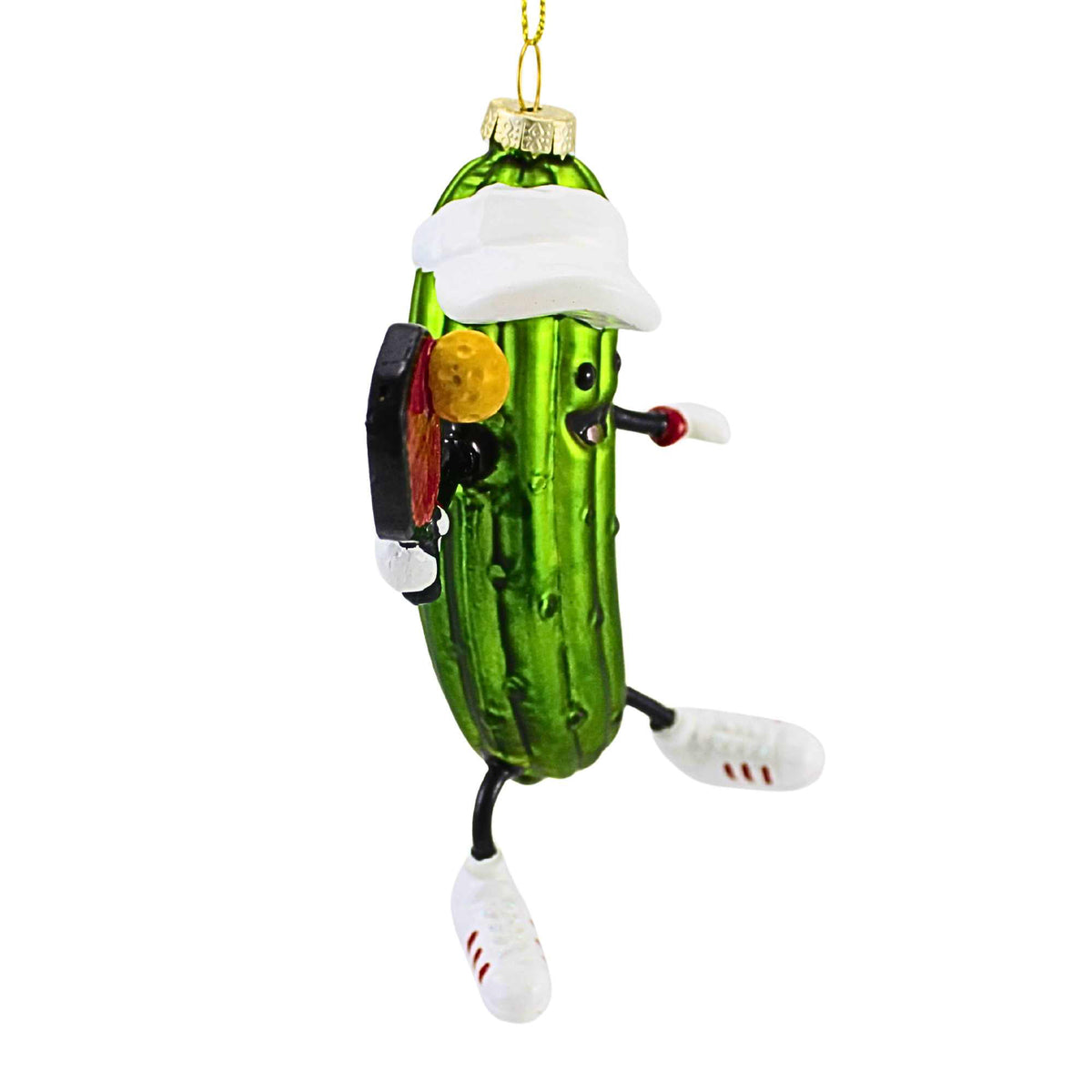 Kurt S. Adler Pickleball Pickle Ornament - - SBKGifts.com