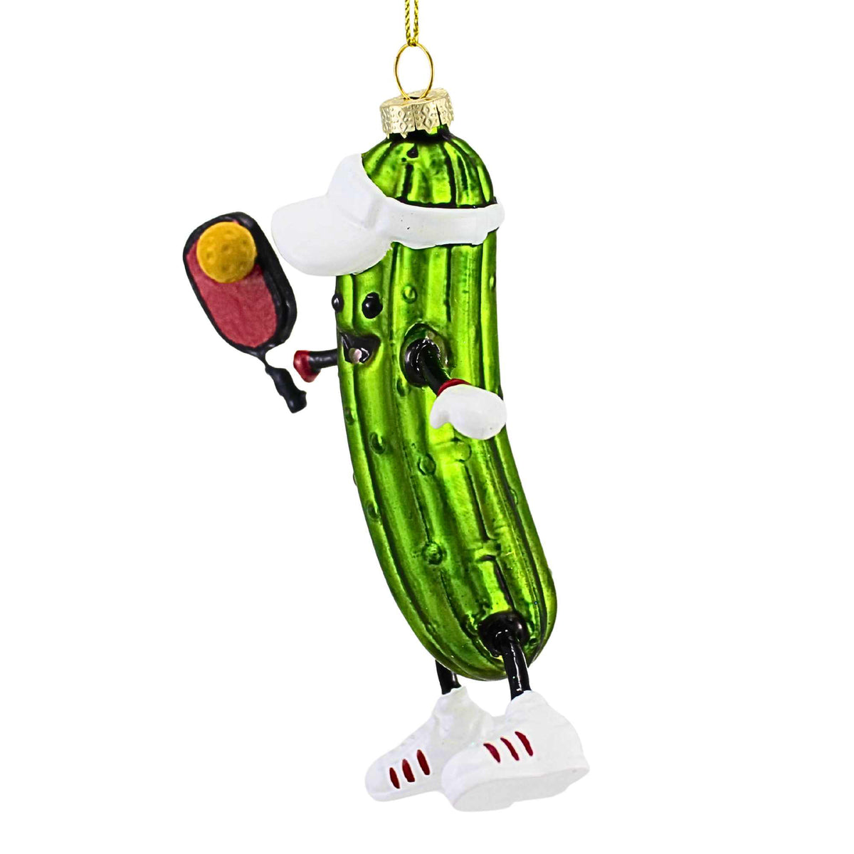 Kurt S. Adler Pickleball Pickle Ornament - - SBKGifts.com