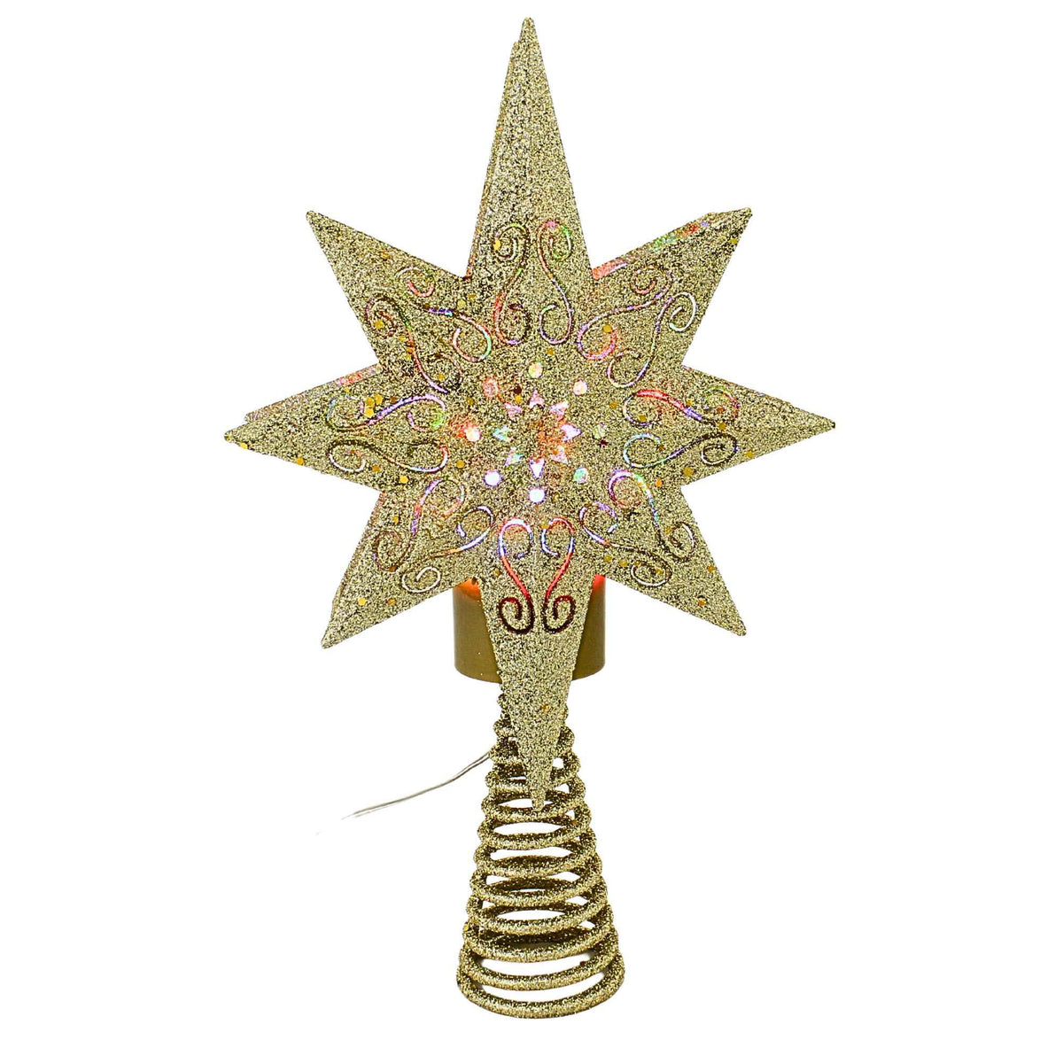 66900 Gold Polaris Projector Tree Topper AD1055