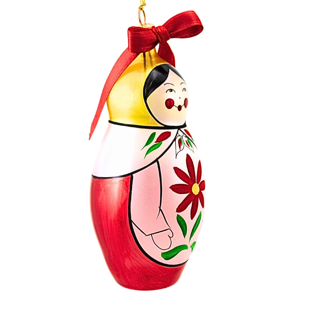 De Carlini Italian Ornaments Russian Matryoshka Nesting Doll - - SBKGifts.com