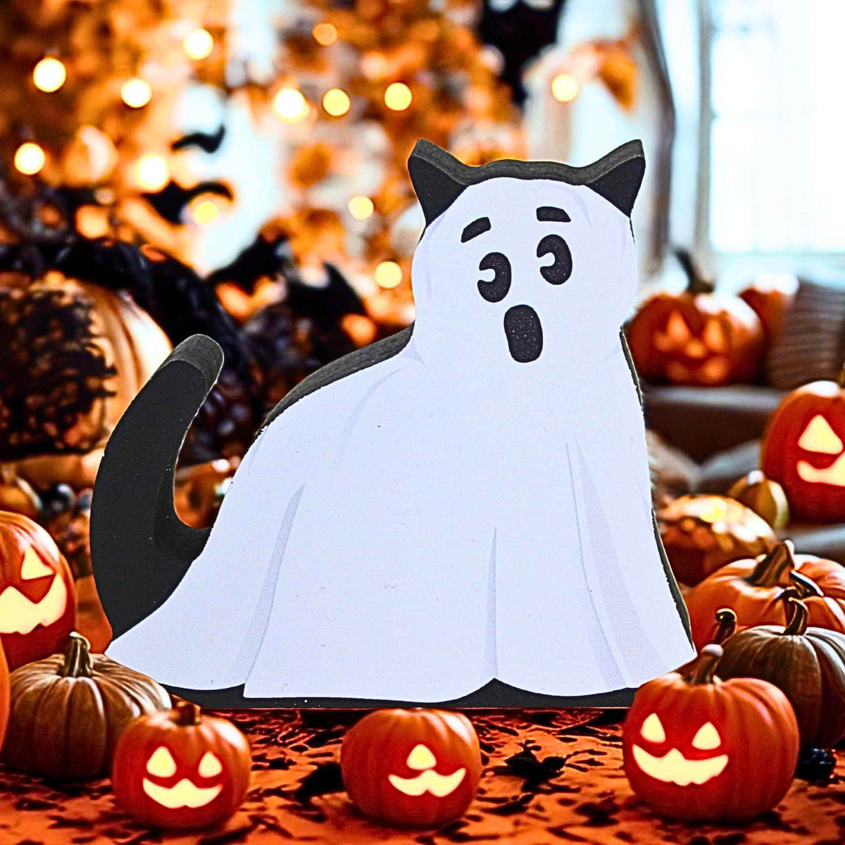 Cat's Meow Village Ghostly Casper - - SBKGifts.com