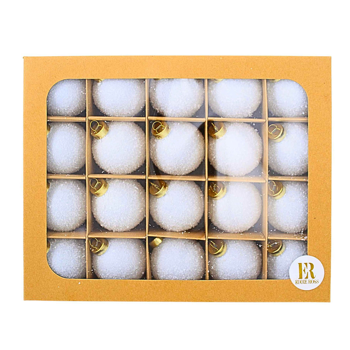 The Whitehurst Company Snow Ball Ornament Set - - SBKGifts.com