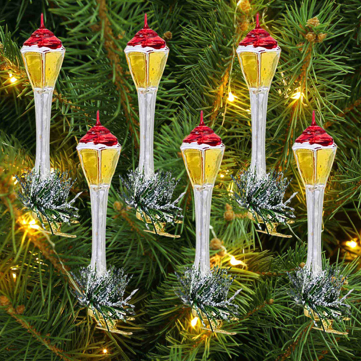 The Whitehurst Company Lamp Post Clip-On Ornaments - - SBKGifts.com