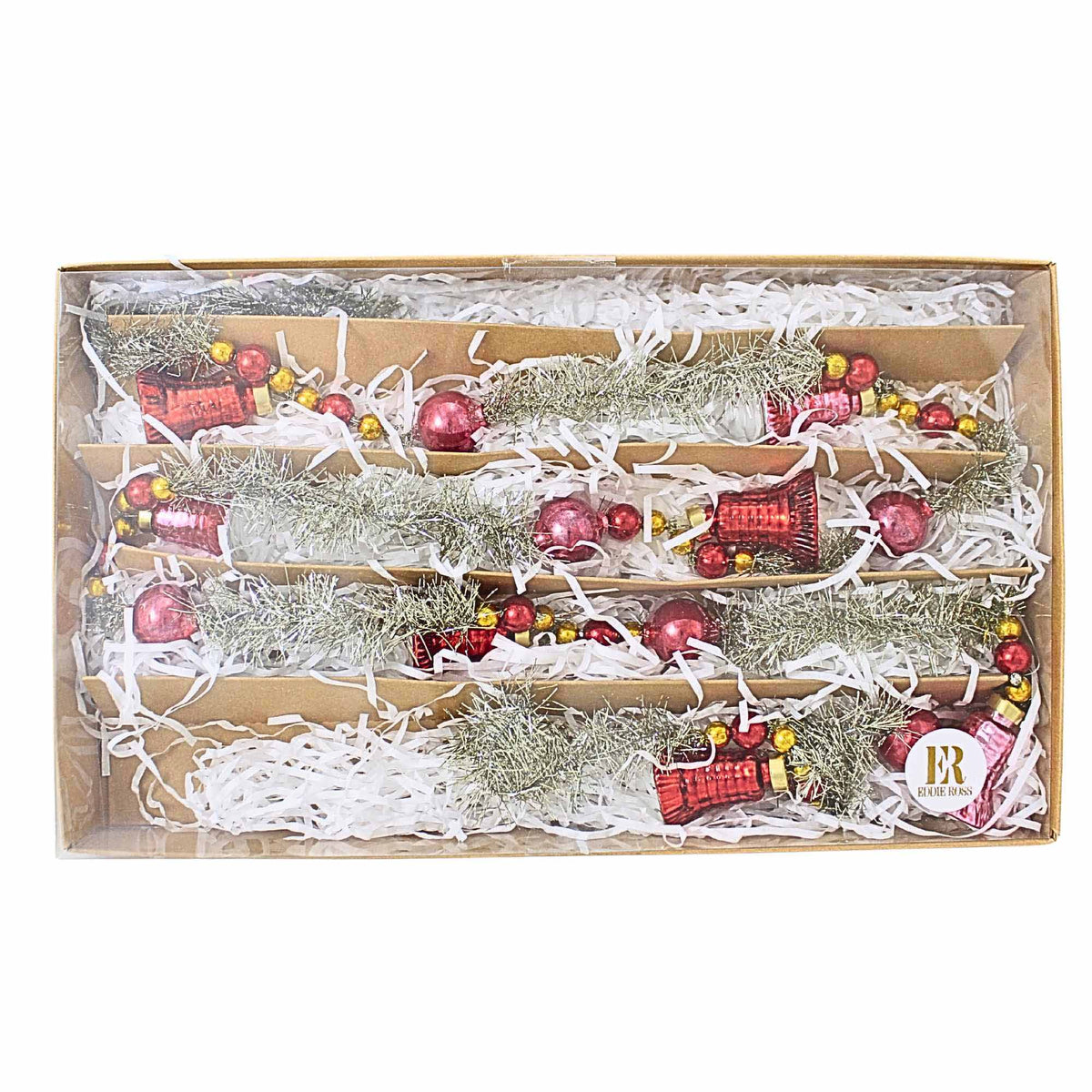 The Whitehurst Company Bell Tinsel Garland - - SBKGifts.com