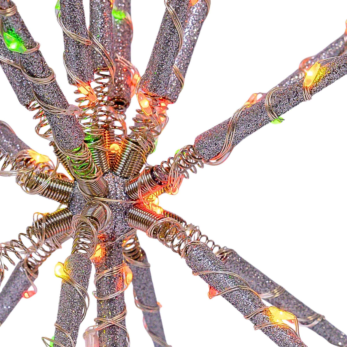 Kurt S. Adler Silver Starburst Tree Topper - - SBKGifts.com