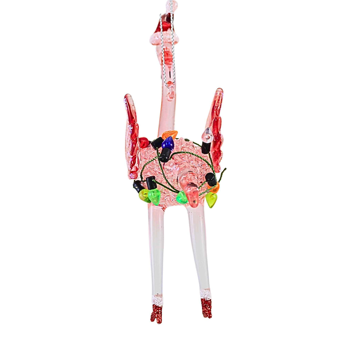 Kurt S. Adler Flamingo In String Lights Ornament - - SBKGifts.com