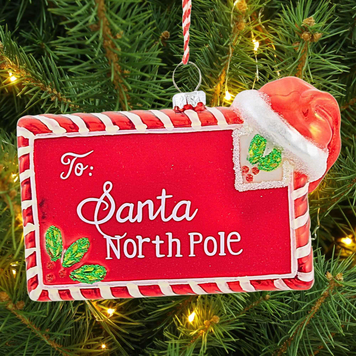 Raz Imports Santa Letter Ornament - - SBKGifts.com