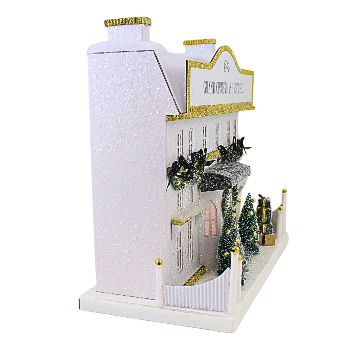 Raz Imports The Grand Christmas Hotel - - SBKGifts.com
