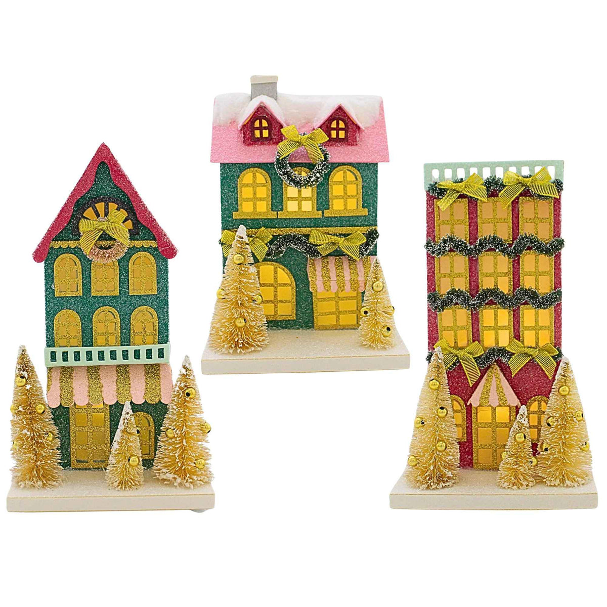 67022 Multi Colored Paper Houses 4619129