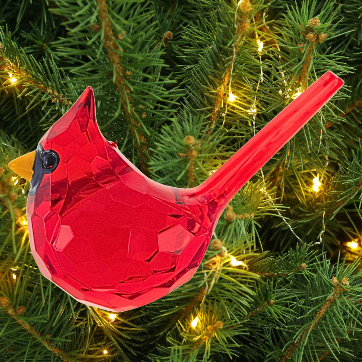 Crystal Expressions Elegant Cardinal Ornament - - SBKGifts.com