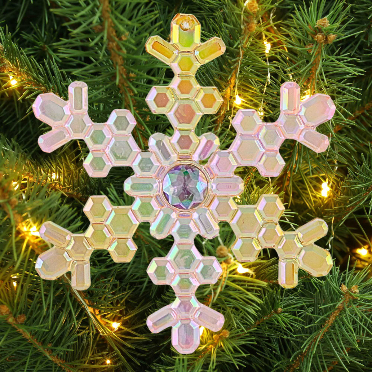 Crystal Expressions Charming Snowflake Ornament - - SBKGifts.com