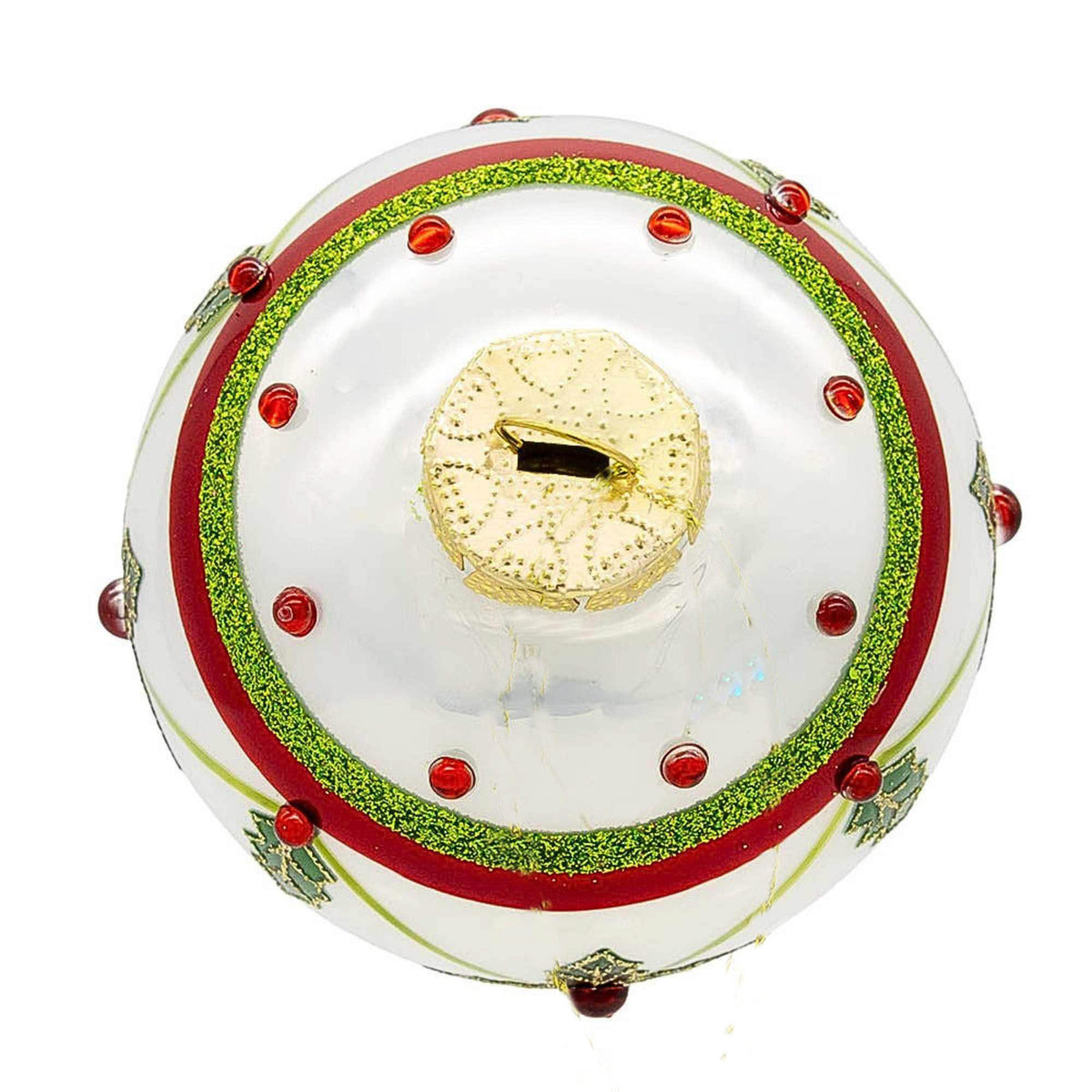 Kurt S. Adler Holly Berry Ball - - SBKGifts.com