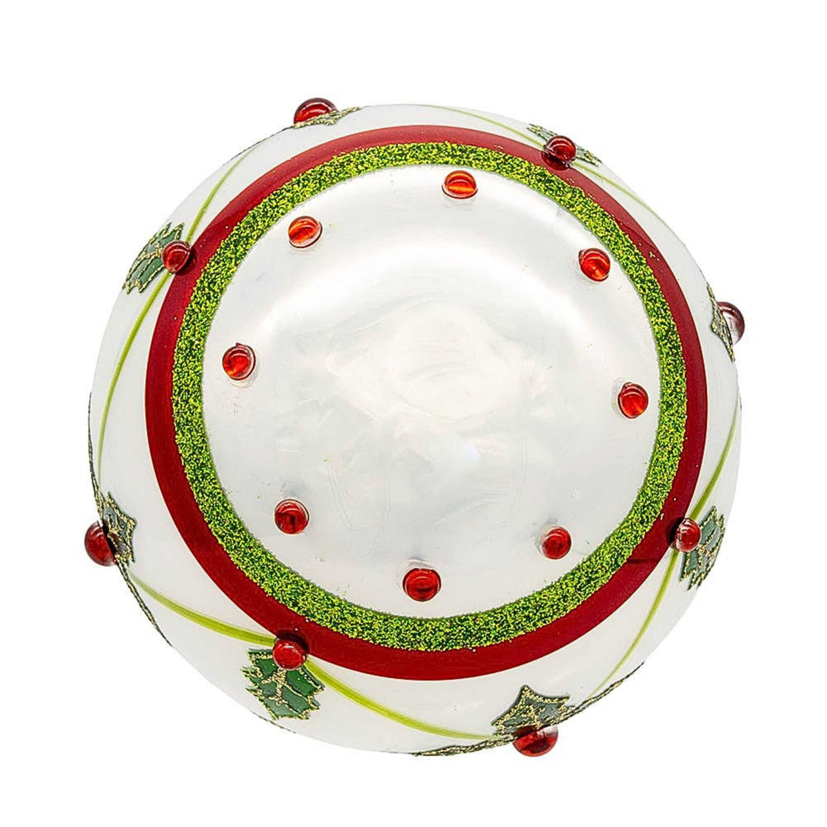 Kurt S. Adler Holly Berry Ball - - SBKGifts.com