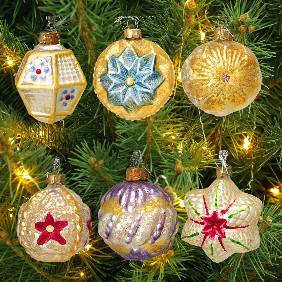 Cody Foster Treasured Heirloom Ornaments Set/6 - - SBKGifts.com