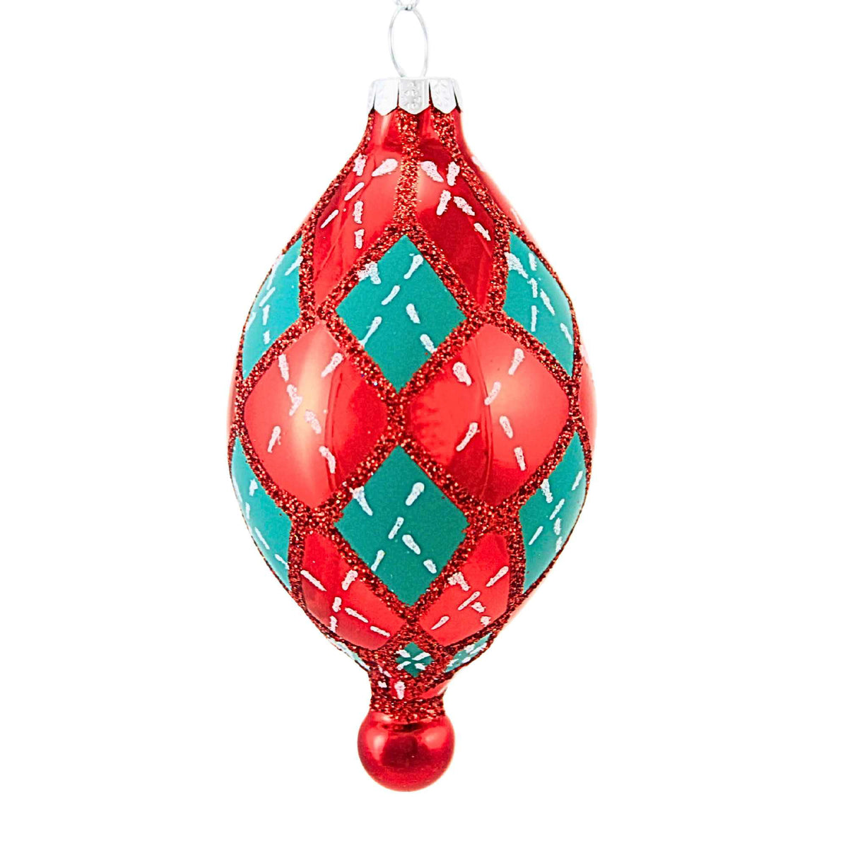 Cody Foster Plaid Baubles Set/5 - - SBKGifts.com