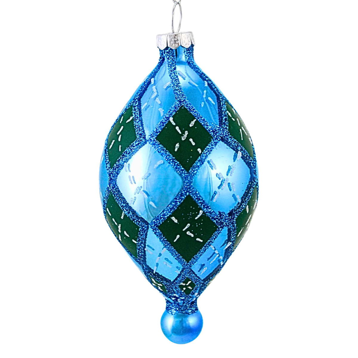 Cody Foster Plaid Baubles Set/5 - - SBKGifts.com