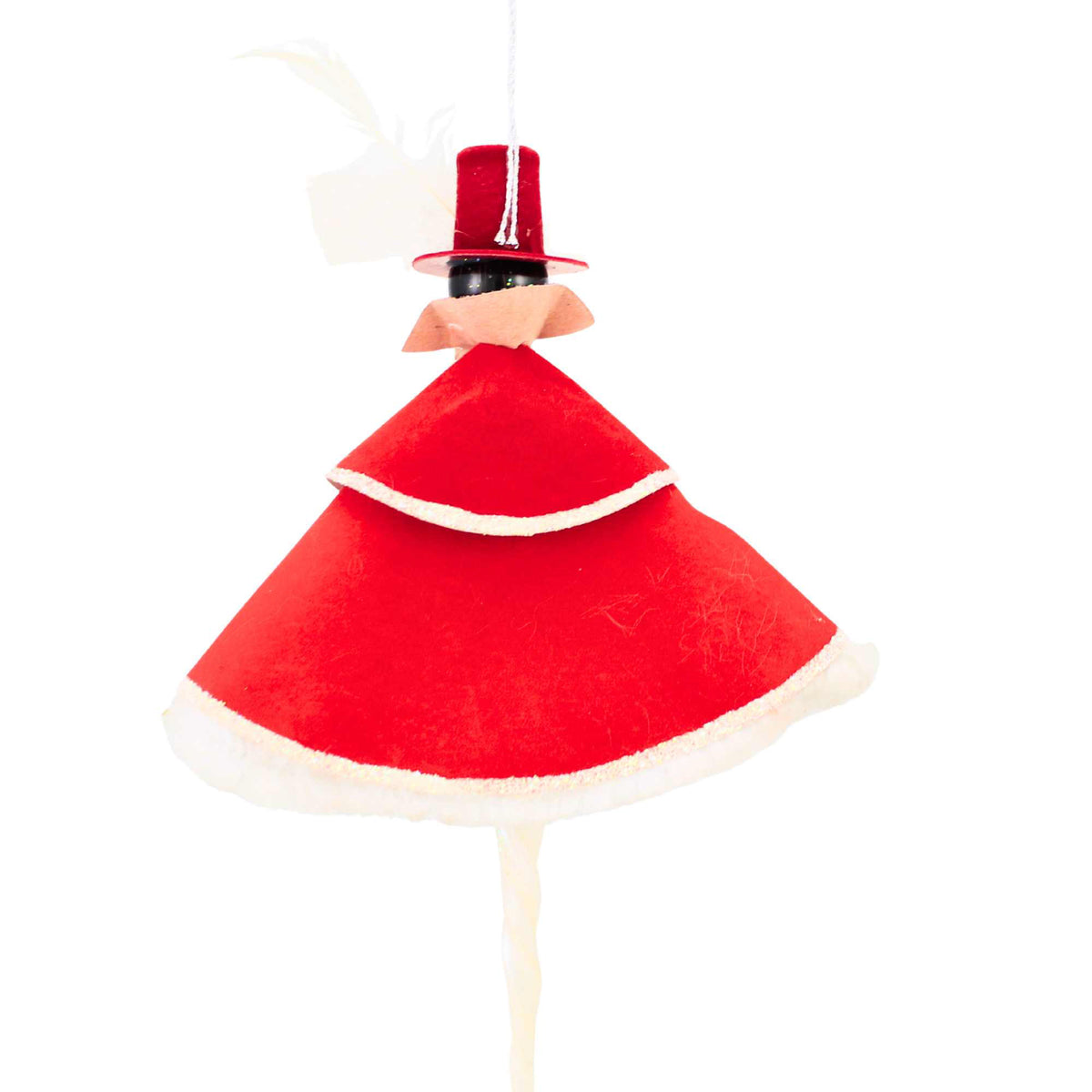 De Carlini Italian Ornaments Crimson Cavalier - - SBKGifts.com