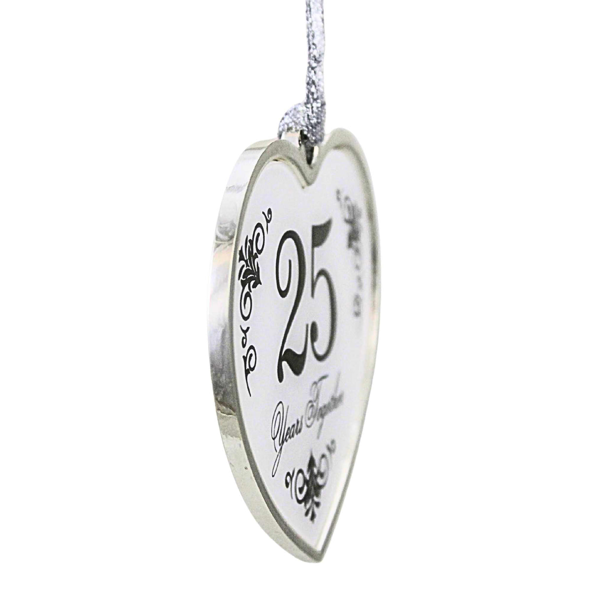 Roman 25Th Wedding Anniversary Heart - - SBKGifts.com