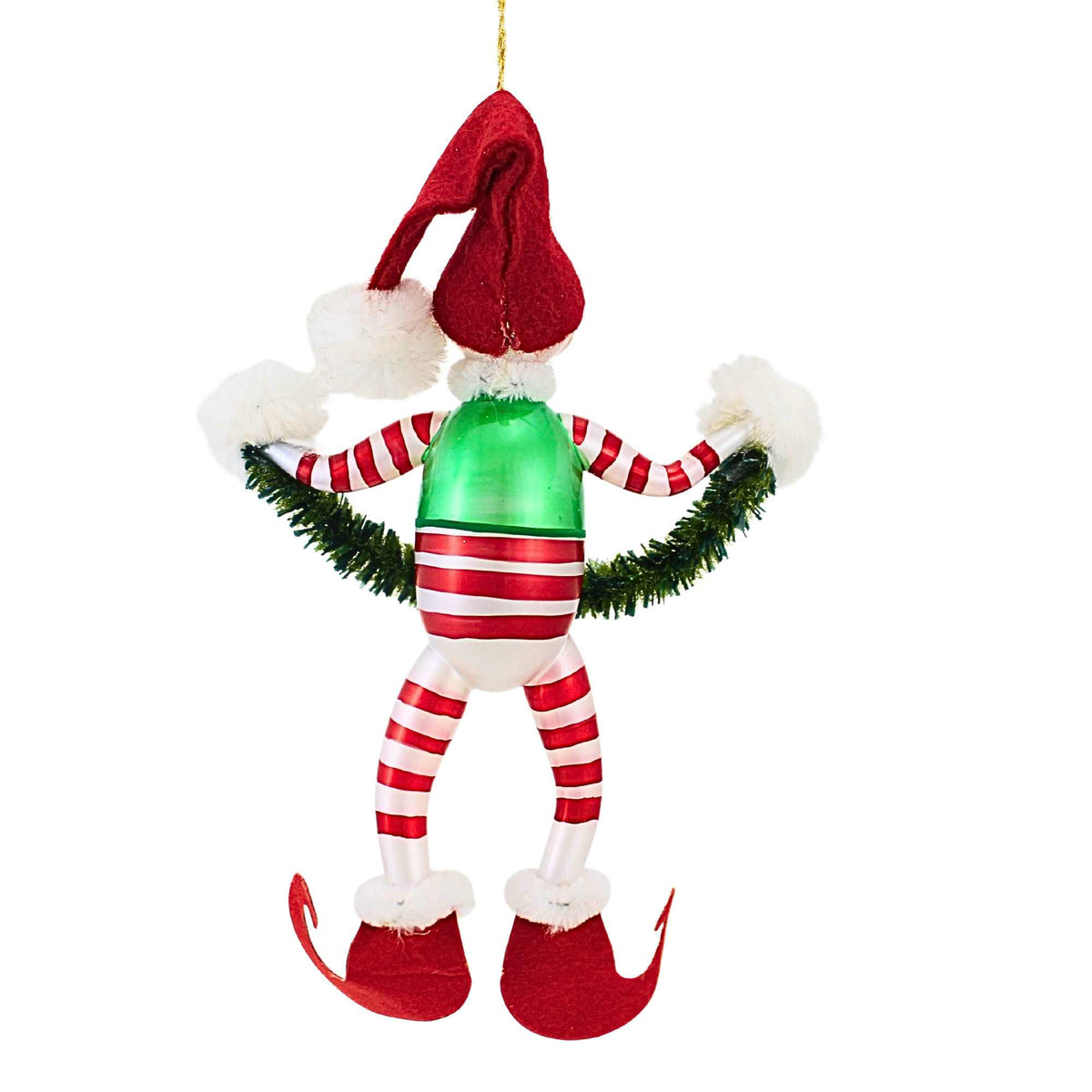 De Carlini Italian Ornaments Sparky Swirltoe - - SBKGifts.com