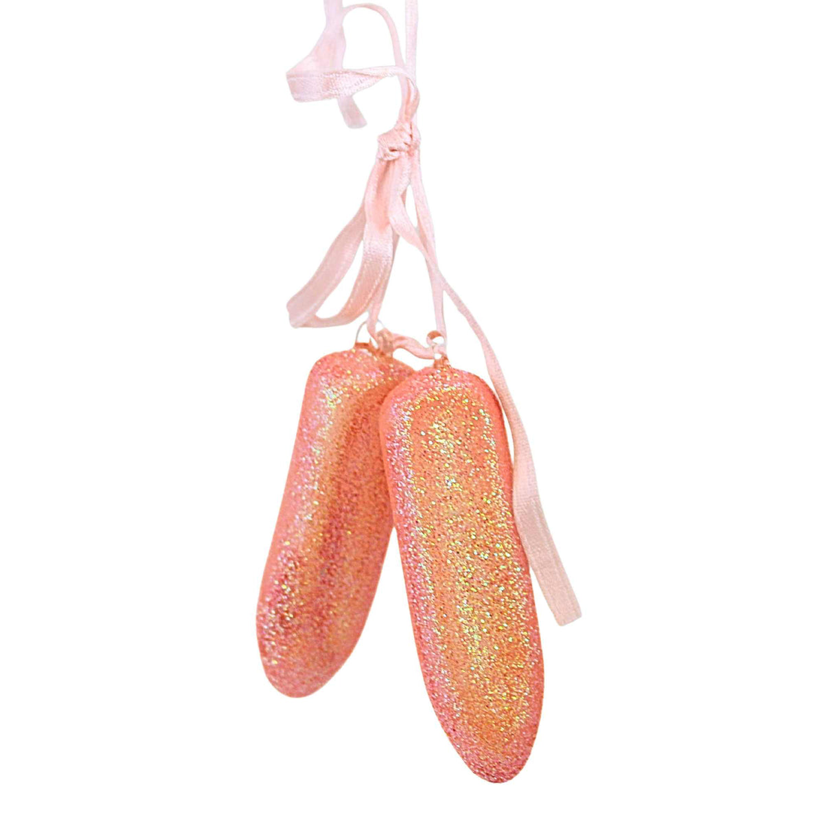 De Carlini Italian Ornaments Clara's Slippers - - SBKGifts.com
