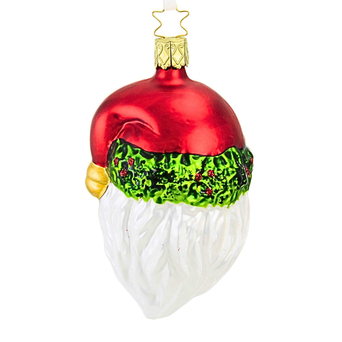 Inge Glas Festive Santa Claus - - SBKGifts.com
