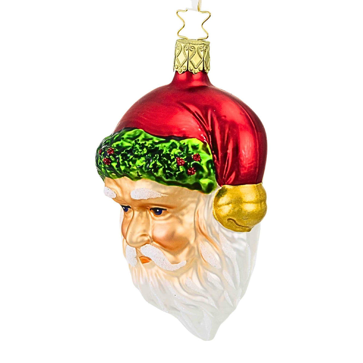 Inge Glas Festive Santa Claus - - SBKGifts.com