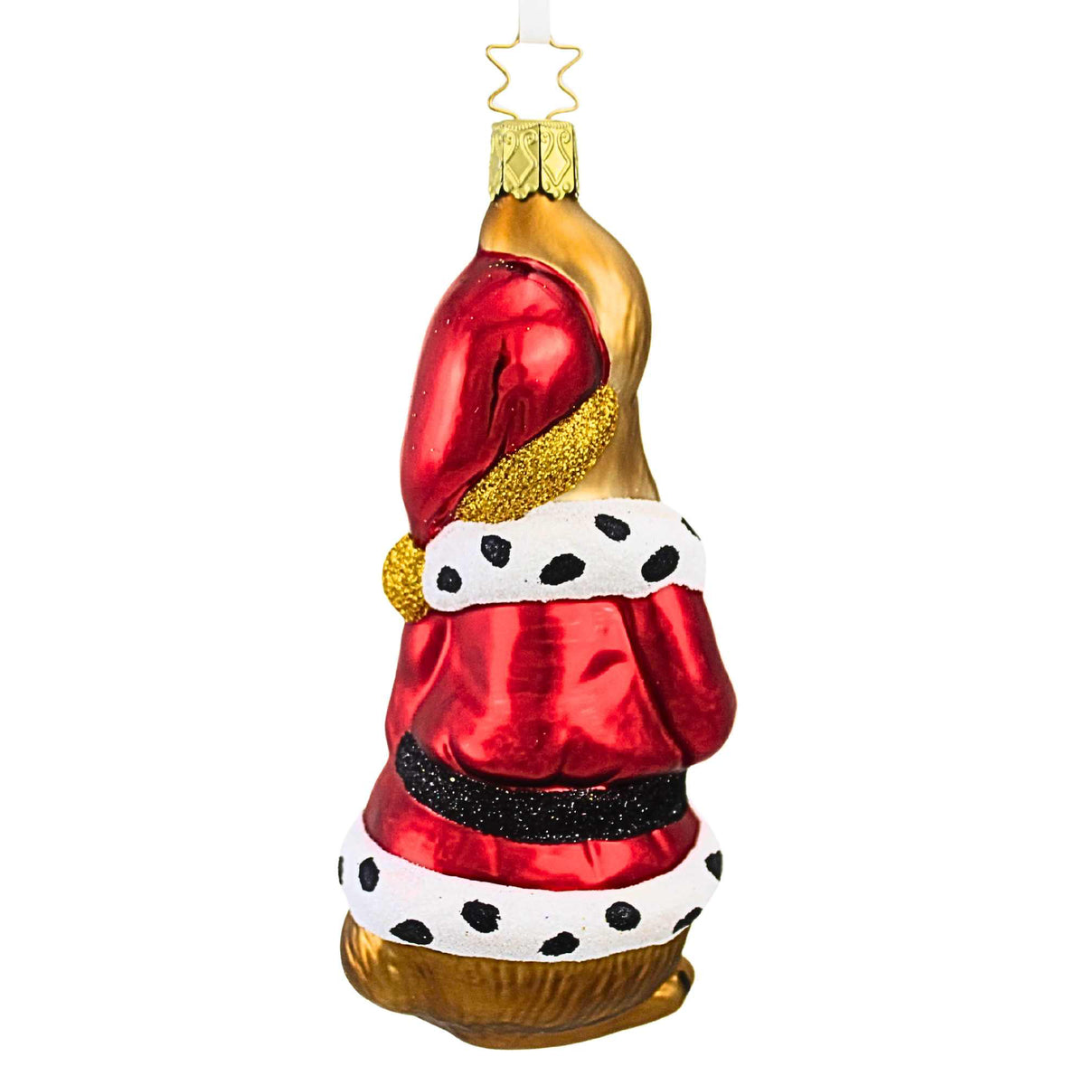 Inge Glas Santa Hare - - SBKGifts.com