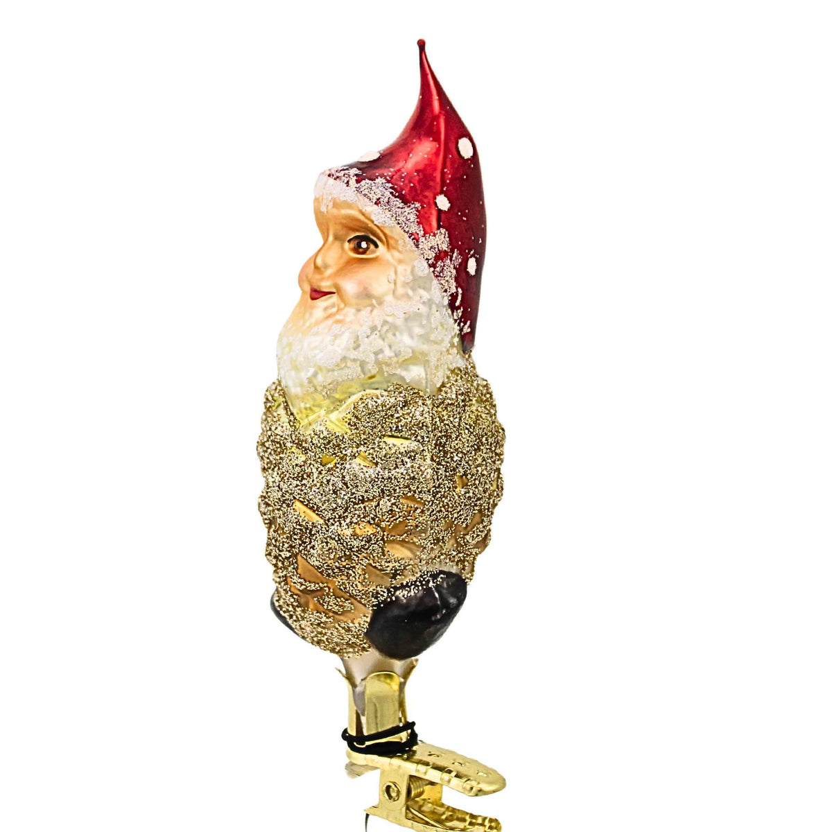 Inge Glas Pinecone Gnome - - SBKGifts.com
